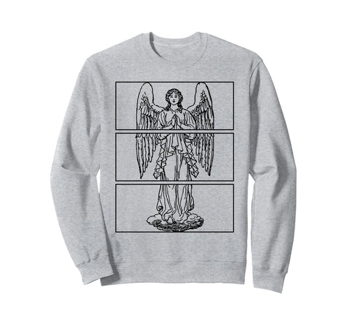 Soft Grunge Angel Wings Goth Aesthetic Sweatshirt - Graphic Print Unisex - T-Shirt, Sweatshirt, Hoodie