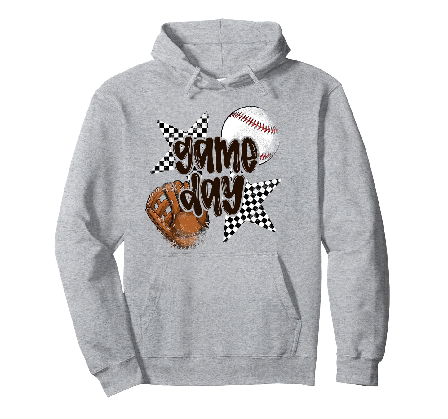 Game Day Baseball Bow Coquette Sports Hoodie - Custom Art Print Unisex - T-Shirt, Sweatshirt, Hoodie