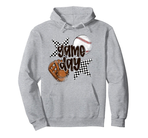Game Day Baseball Bow Coquette Sports Hoodie - Custom Art Print Unisex - T-Shirt, Sweatshirt, Hoodie