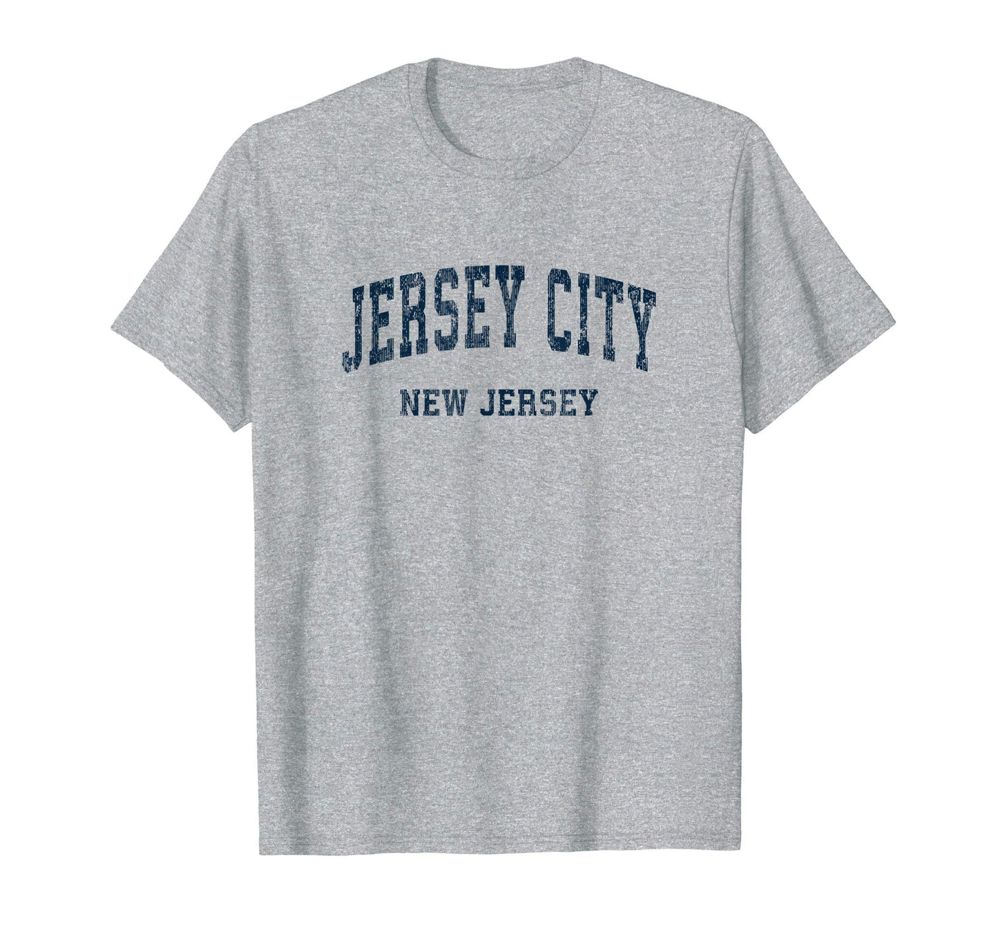 Jersey City New Jersey Nj Varsity Sports T-Shirt - Custom Art Print Unisex - T-Shirt, Sweatshirt, Hoodie