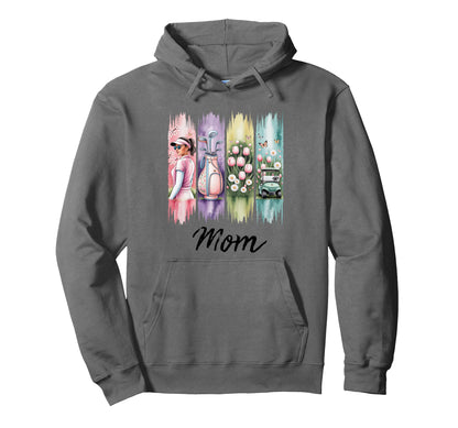 Golf Ball Mom Golf Game Golfer Golf Hoodie - Graphic Print for Adults - T-Shirt, Sweatshirt, Hoodie