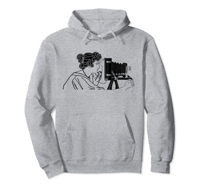 Antique 1900S Camera Photographer 1800S Hoodie - Unique Graphic Men Women - T-Shirt, Sweatshirt, Hoodie