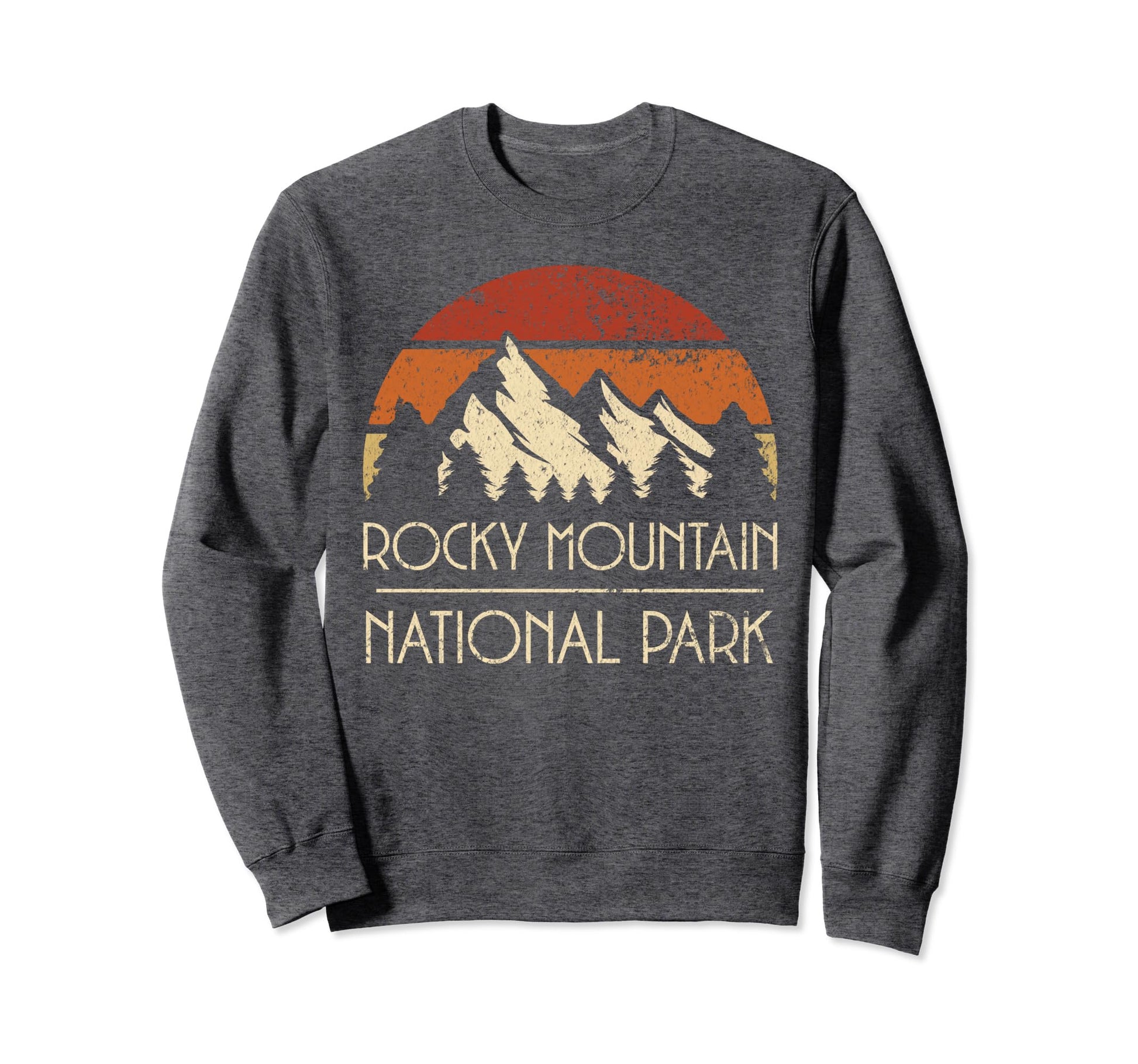 Rocky Mountain National Park Sweatshirt - Trendy Graphic for Adults - T-Shirt, Sweatshirt, Hoodie