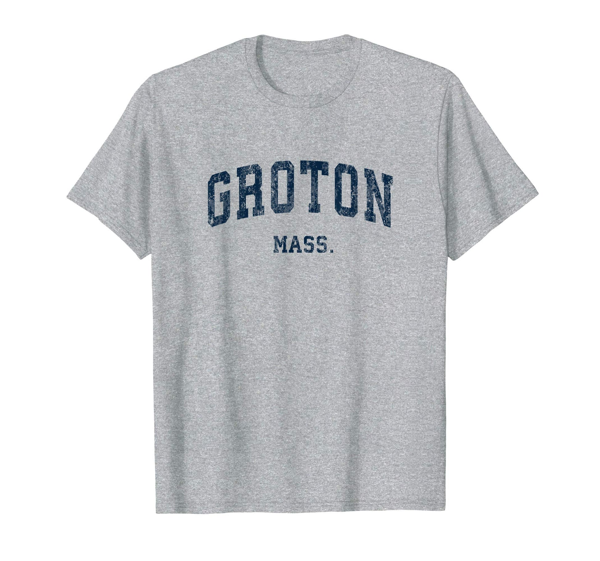 Groton Massachusetts Ma Varsity Sports Navy T-Shirt - Unique Graphic Unisex - T-Shirt, Sweatshirt, Hoodie