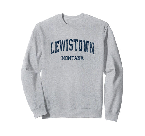 Lewistown Montana Mt Varsity Sweatshirt - Fun Novelty Design Men Women - T-Shirt, Sweatshirt, Hoodie