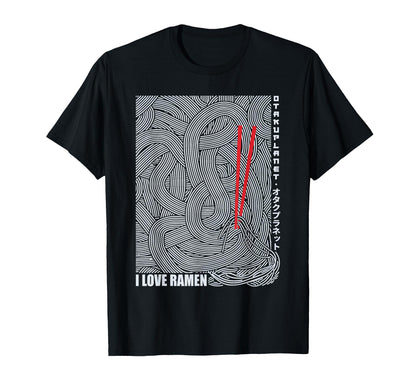 Japanese Ramen Noodle Harajuku T-Shirt - Graphic Print for Adults - T-Shirt, Sweatshirt, Hoodie