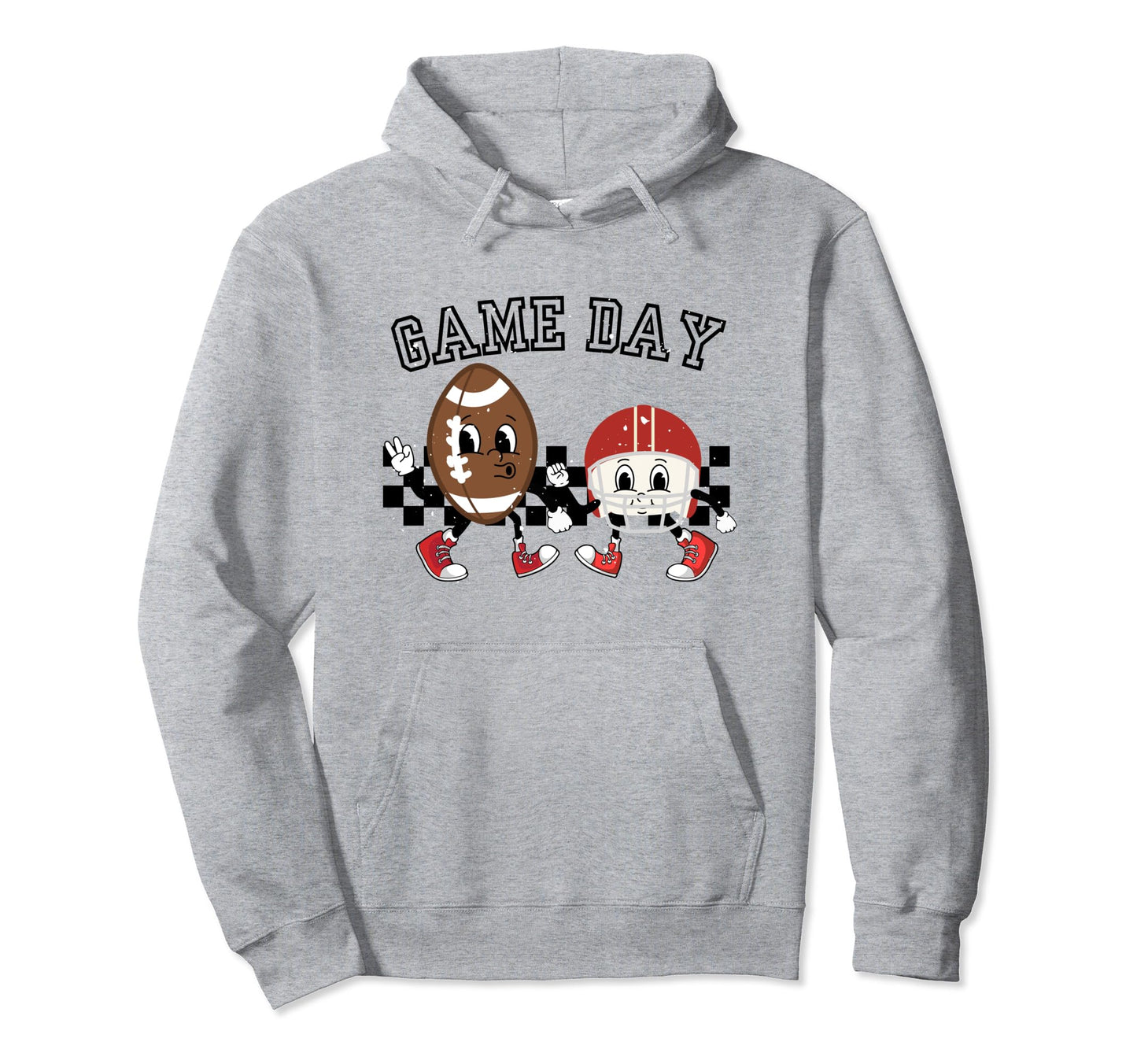 Football Game Day Funny Team Sport Hoodie - Unique Graphic for Adults - T-Shirt, Sweatshirt, Hoodie