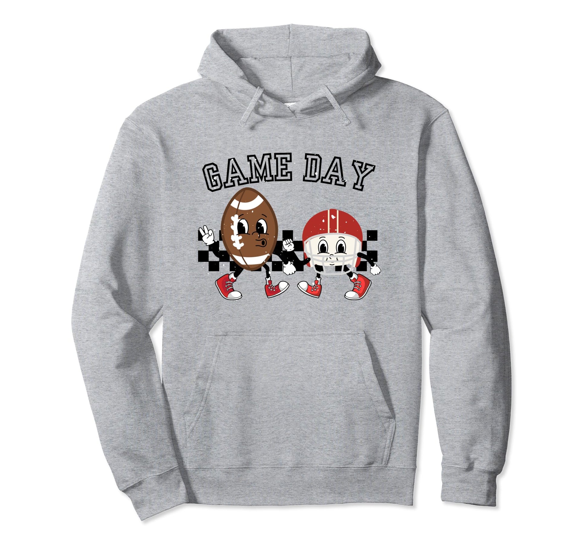 Football Game Day Funny Team Sport Hoodie - Unique Graphic for Adults - T-Shirt, Sweatshirt, Hoodie