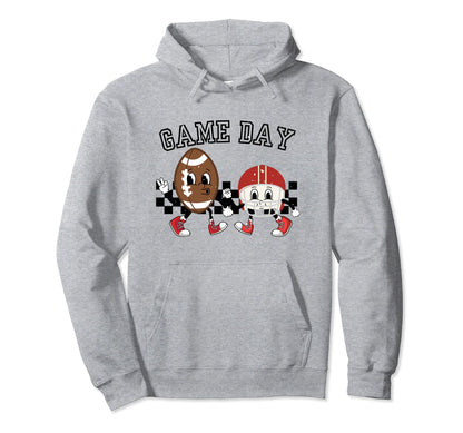 Football Game Day Funny Team Sport Hoodie - Unique Graphic for Adults - T-Shirt, Sweatshirt, Hoodie