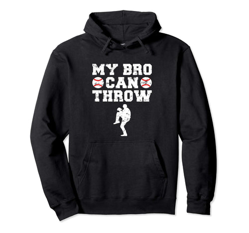 Baseball Brother Sister Funny Hoodie - Casual Everyday Wear for Adults - T-Shirt, Sweatshirt, Hoodie