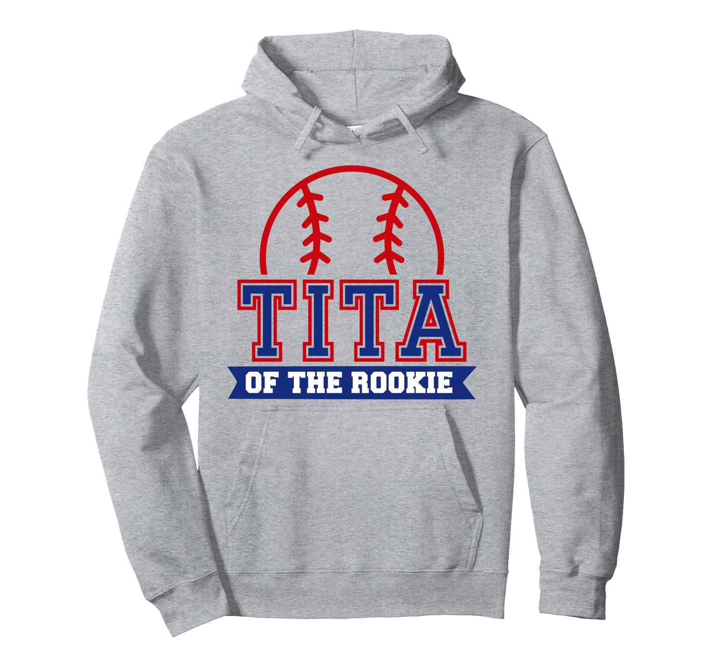 Tita Rookie 1St Birthday Baseball Theme Hoodie - Novelty Apparel Men Women - T-Shirt, Sweatshirt, Hoodie