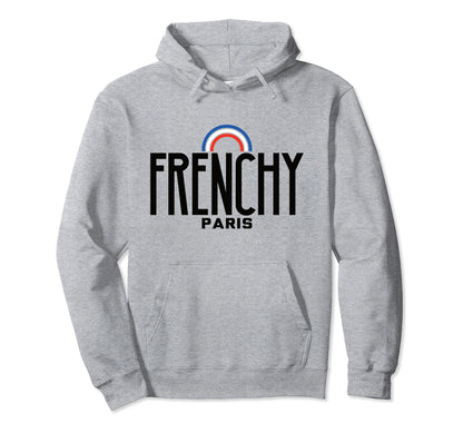 Frenchy Rainbow Hoodie - Trendy Graphic for Adults - T-Shirt, Sweatshirt, Hoodie