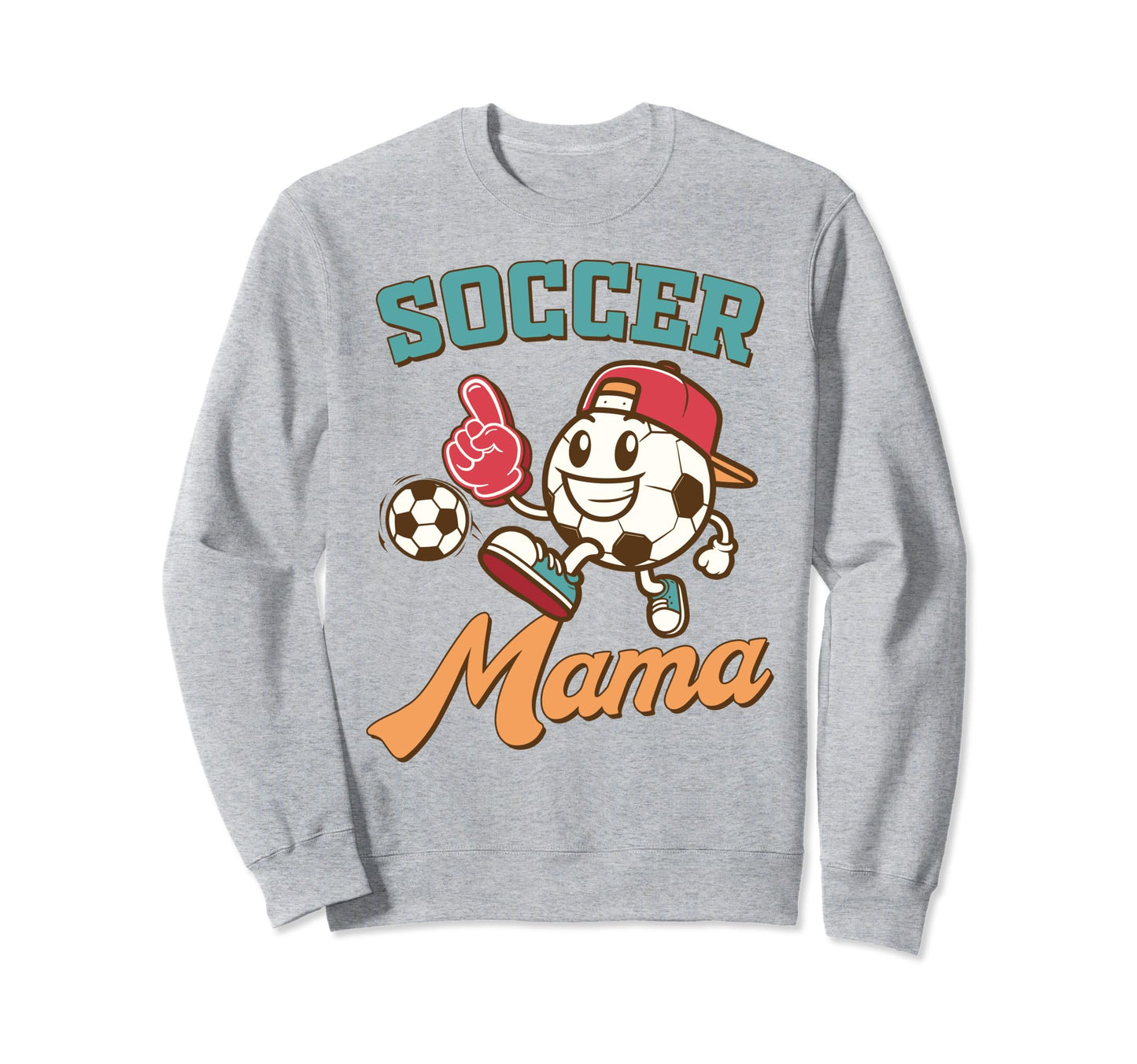 Soccer Mom Game Day Family Sweatshirt - Fun Novelty Design for Adults - T-Shirt, Sweatshirt, Hoodie