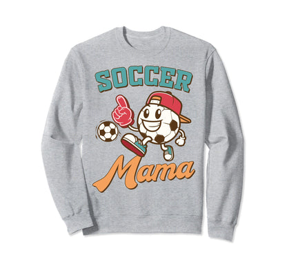 Soccer Mom Game Day Family Sweatshirt - Fun Novelty Design for Adults - T-Shirt, Sweatshirt, Hoodie
