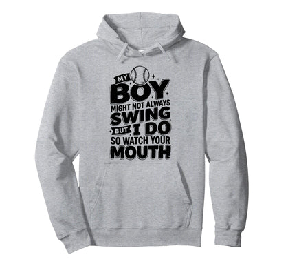 Funny My Might Not Always Swing But I Hoodie - Novelty Apparel Men Women - T-Shirt, Sweatshirt, Hoodie