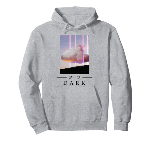 Retrowave Dark Japanese Art Aesthetic Hoodie - Streetwear Style for Adults - T-Shirt, Sweatshirt, Hoodie