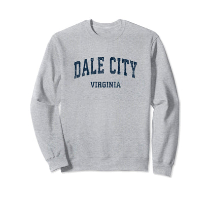 Dale City Virginia Va Varsity Sports Sweatshirt - Graphic Print for Adults - T-Shirt, Sweatshirt, Hoodie