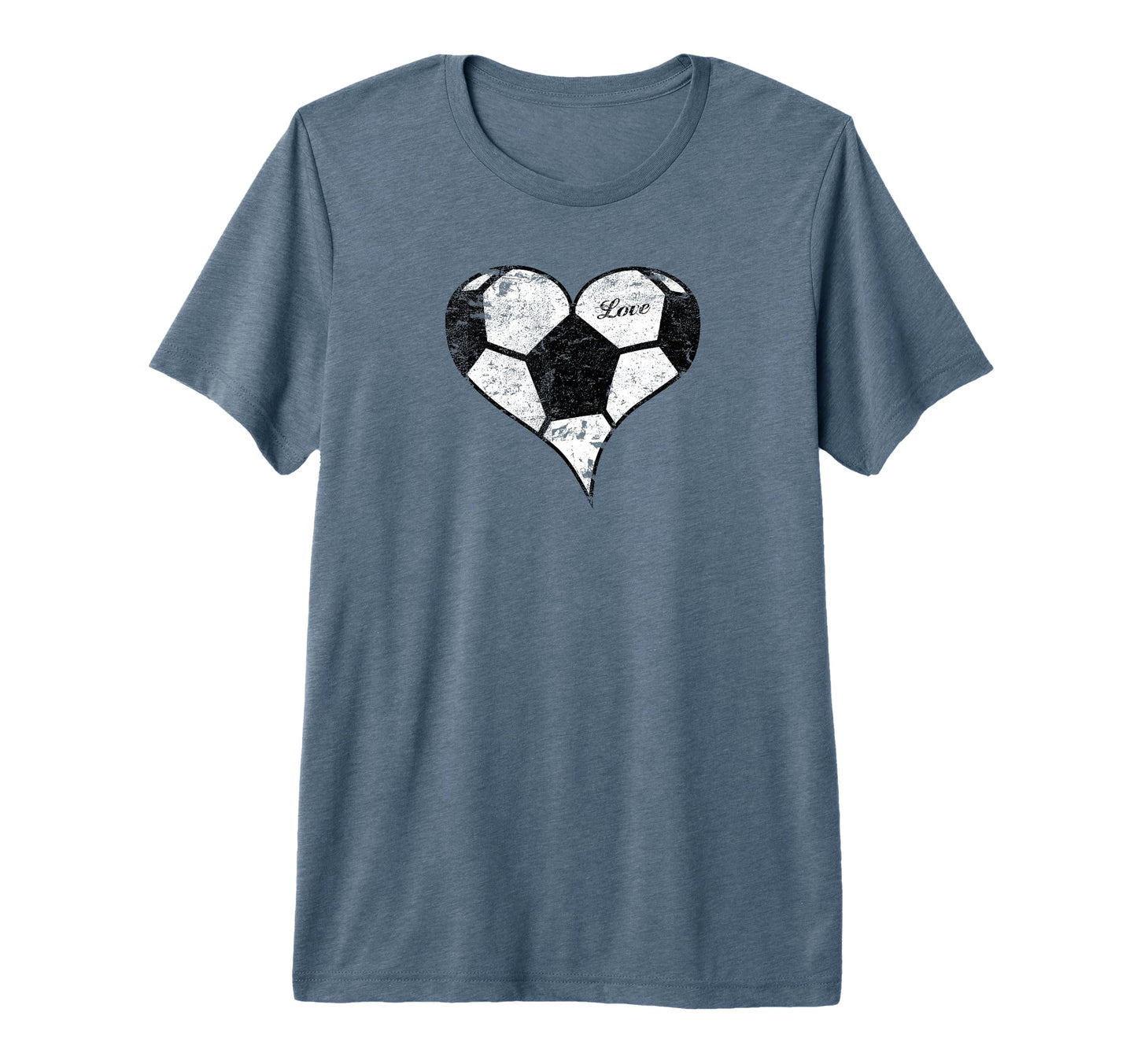 Soccer Love Soccer Heart Soccer Mom T-Shirt - Casual Everyday Wear Unisex - T-Shirt, Sweatshirt, Hoodie