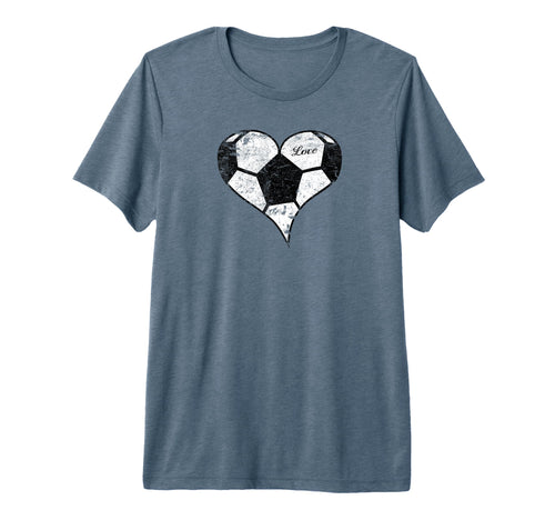 Soccer Love Soccer Heart Soccer Mom T-Shirt - Casual Everyday Wear Unisex - T-Shirt, Sweatshirt, Hoodie
