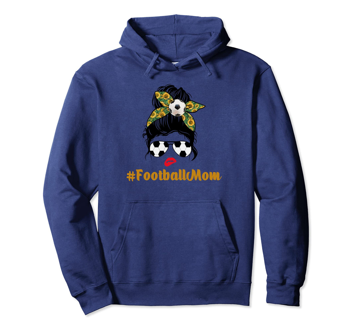 Football Mom Game Day Game Day Vibes Hoodie - Fun Novelty Design Unisex - T-Shirt, Sweatshirt, Hoodie