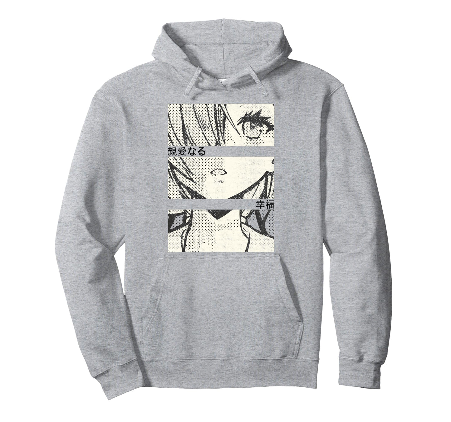 Anime Eyes Japan Culture Art Japanese Hoodie - Streetwear Style for Adults - T-Shirt, Sweatshirt, Hoodie