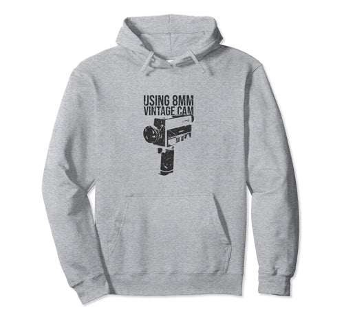 Super 8 Film Movie Buff Hoodie - Aesthetic Graphic for Adults - T-Shirt, Sweatshirt, Hoodie