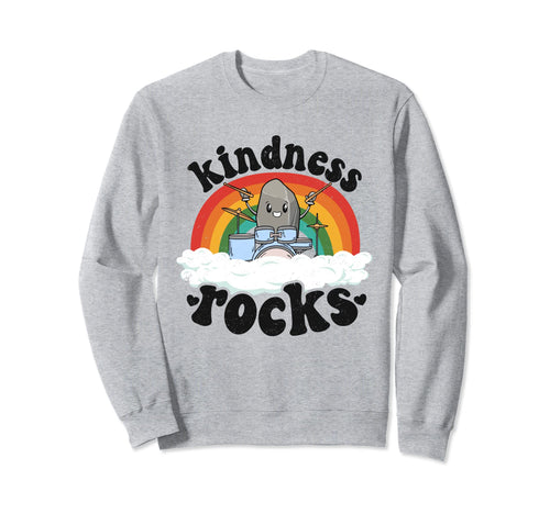 Anti Bullying Rainbow Music Teacher Sweatshirt - Trendy Graphic Men Women - T-Shirt, Sweatshirt, Hoodie