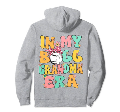 My Ball Grandma Era Groovy Baseball Hoodie - Streetwear Style for Adults - T-Shirt, Sweatshirt, Hoodie