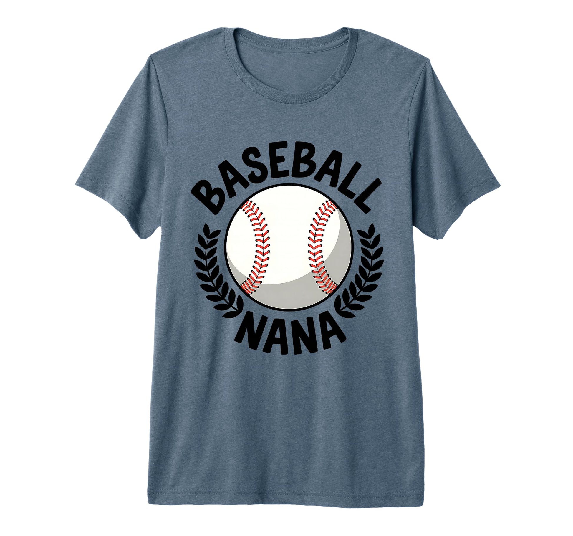 Baseball Nana Proud Grandma Granmother T-Shirt - Custom Art Print Unisex - T-Shirt, Sweatshirt, Hoodie