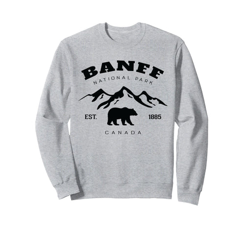 Banff National Park Canada Sweatshirt - Aesthetic Graphic Men Women - T-Shirt, Sweatshirt, Hoodie
