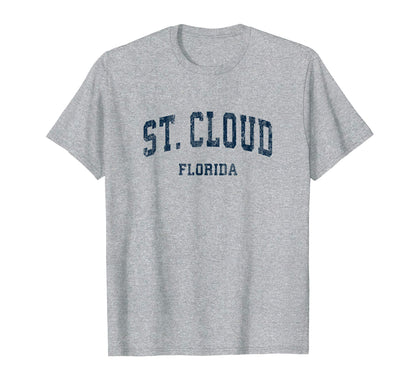St Cloud Florida Fl Varsity Sports T-Shirt - Aesthetic Graphic for Adults - T-Shirt, Sweatshirt, Hoodie