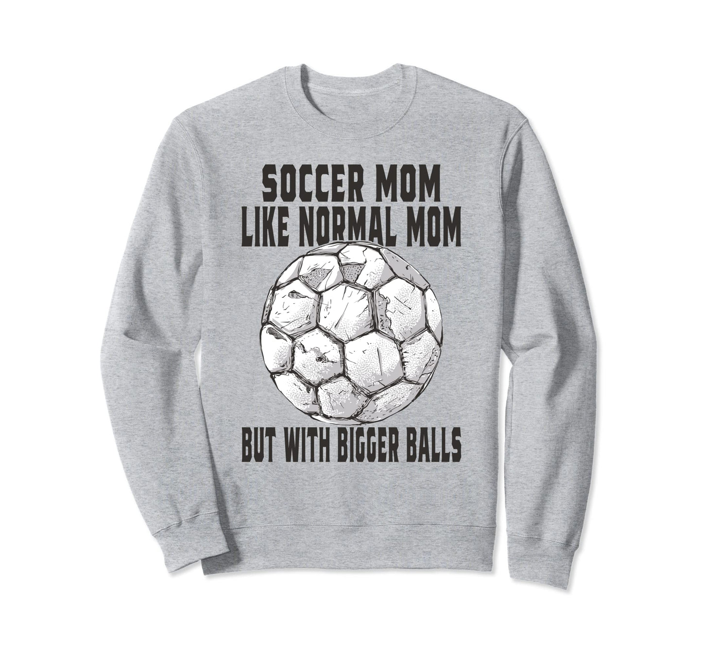 Soccer Game Day Soccer Mom Like Sweatshirt - Minimalist Print Men Women - T-Shirt, Sweatshirt, Hoodie