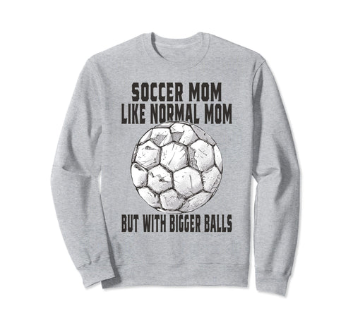 Soccer Game Day Soccer Mom Like Sweatshirt - Minimalist Print Men Women - T-Shirt, Sweatshirt, Hoodie