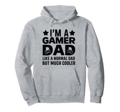 Gaming Daddy Funny Gamer Dad Hoodie - Aesthetic Graphic Men Women - T-Shirt, Sweatshirt, Hoodie