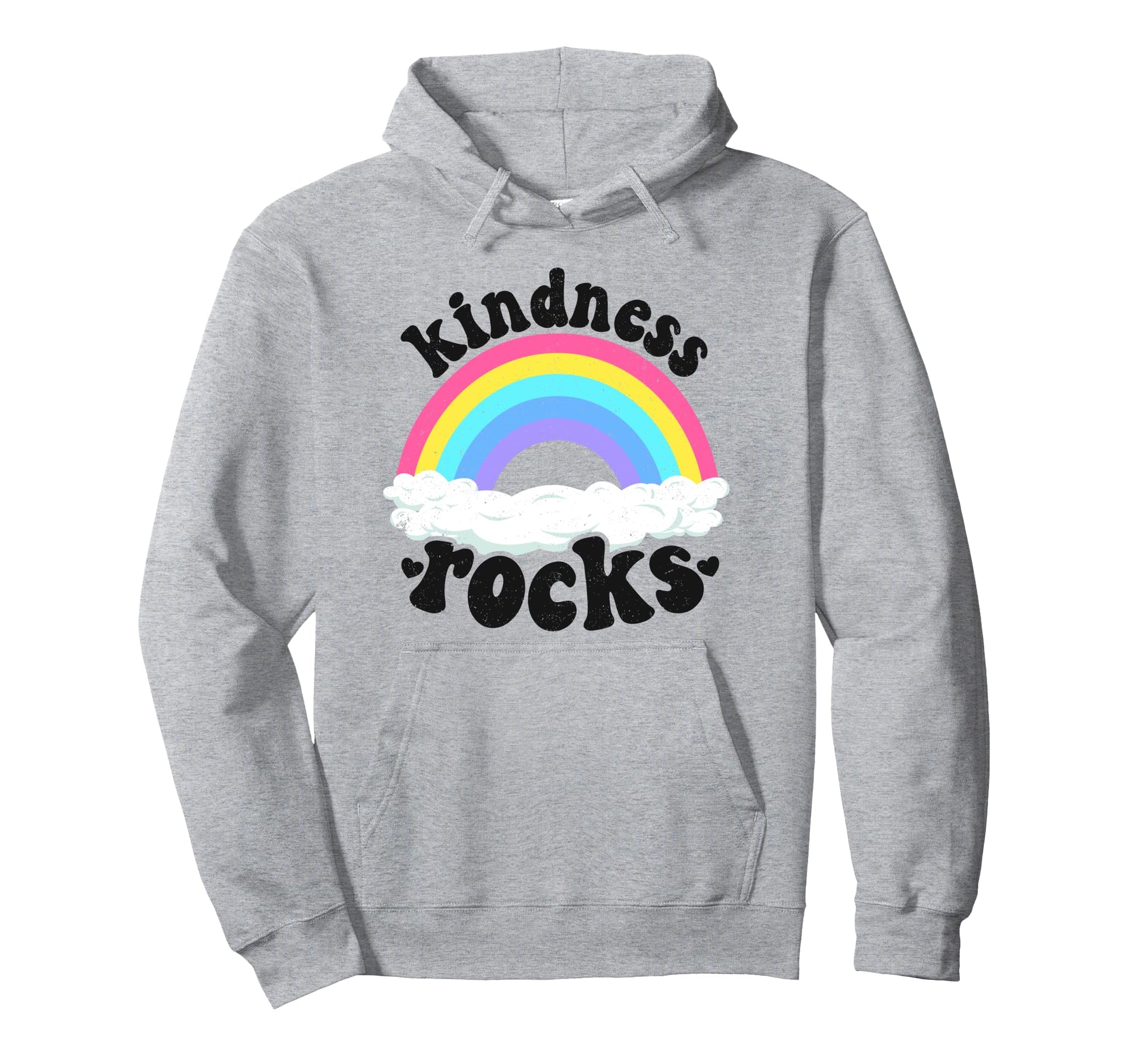 Hippie Teacher Anti Bullying Rainbow Hoodie - Custom Art Print for Adults - T-Shirt, Sweatshirt, Hoodie