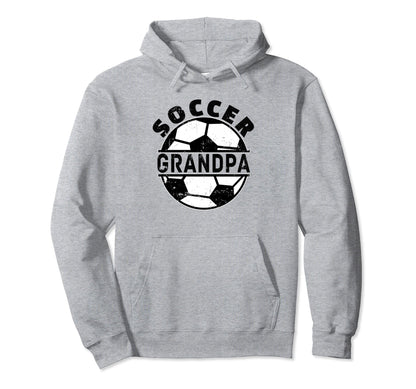 Soccer Grandpa Hoodie - Aesthetic Graphic for Adults - T-Shirt, Sweatshirt, Hoodie