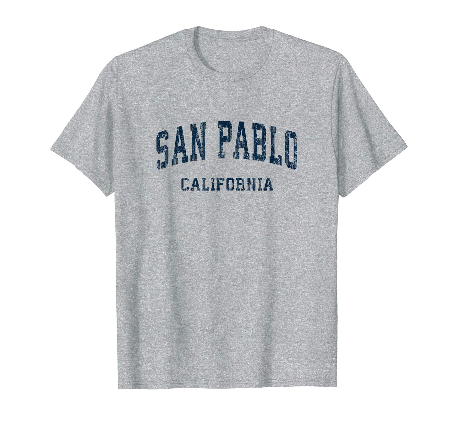 San Pablo California Ca Varsity Sports T-Shirt - Unique Graphic for Adults - T-Shirt, Sweatshirt, Hoodie