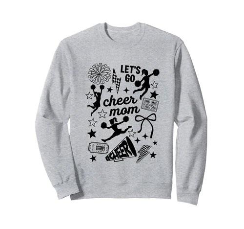 Cheer Mom Football Cheerleading Sweatshirt - Unique Graphic for Adults - T-Shirt, Sweatshirt, Hoodie