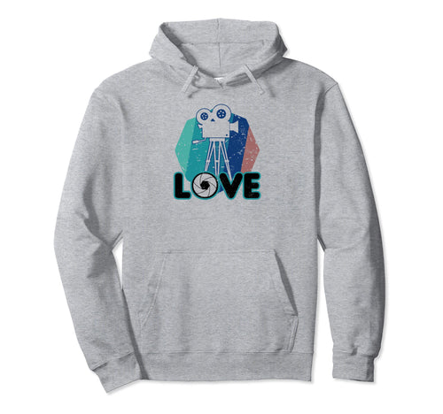 Camera Filmmaker Hoodie - Minimalist Print Unisex - T-Shirt, Sweatshirt, Hoodie