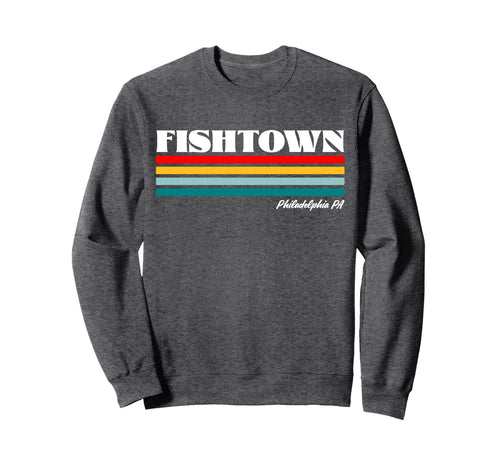 Fishtown Philadelphia Pa Rainbow Sweatshirt - Streetwear Style Unisex - T-Shirt, Sweatshirt, Hoodie