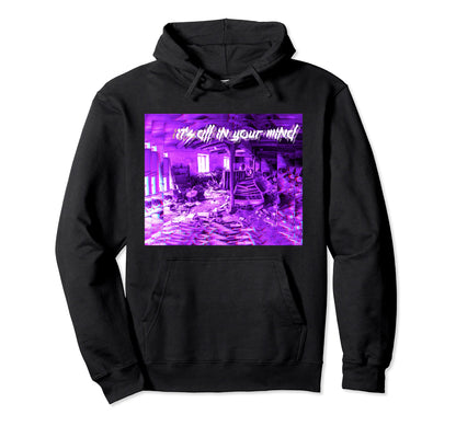 Vaporwave Aesthetic Its All Your Mind Hoodie - Novelty Apparel Unisex - T-Shirt, Sweatshirt, Hoodie