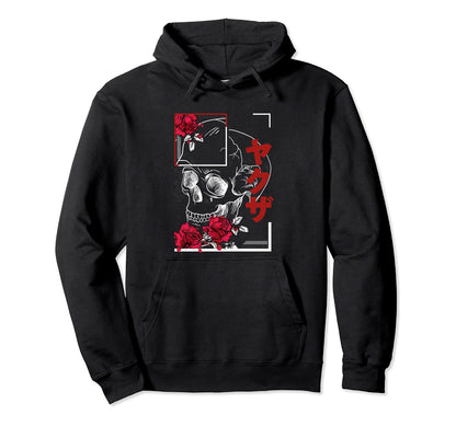 Pastel Goth Soft Grunge Skull 80Er Japan 80S Hoodie - Graphic Print Unisex - T-Shirt, Sweatshirt, Hoodie
