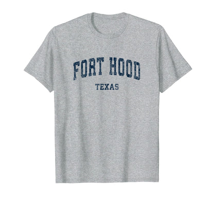 Fort Hood Texas Tx Varsity Sports T-Shirt - Casual Everyday Wear Unisex - T-Shirt, Sweatshirt, Hoodie