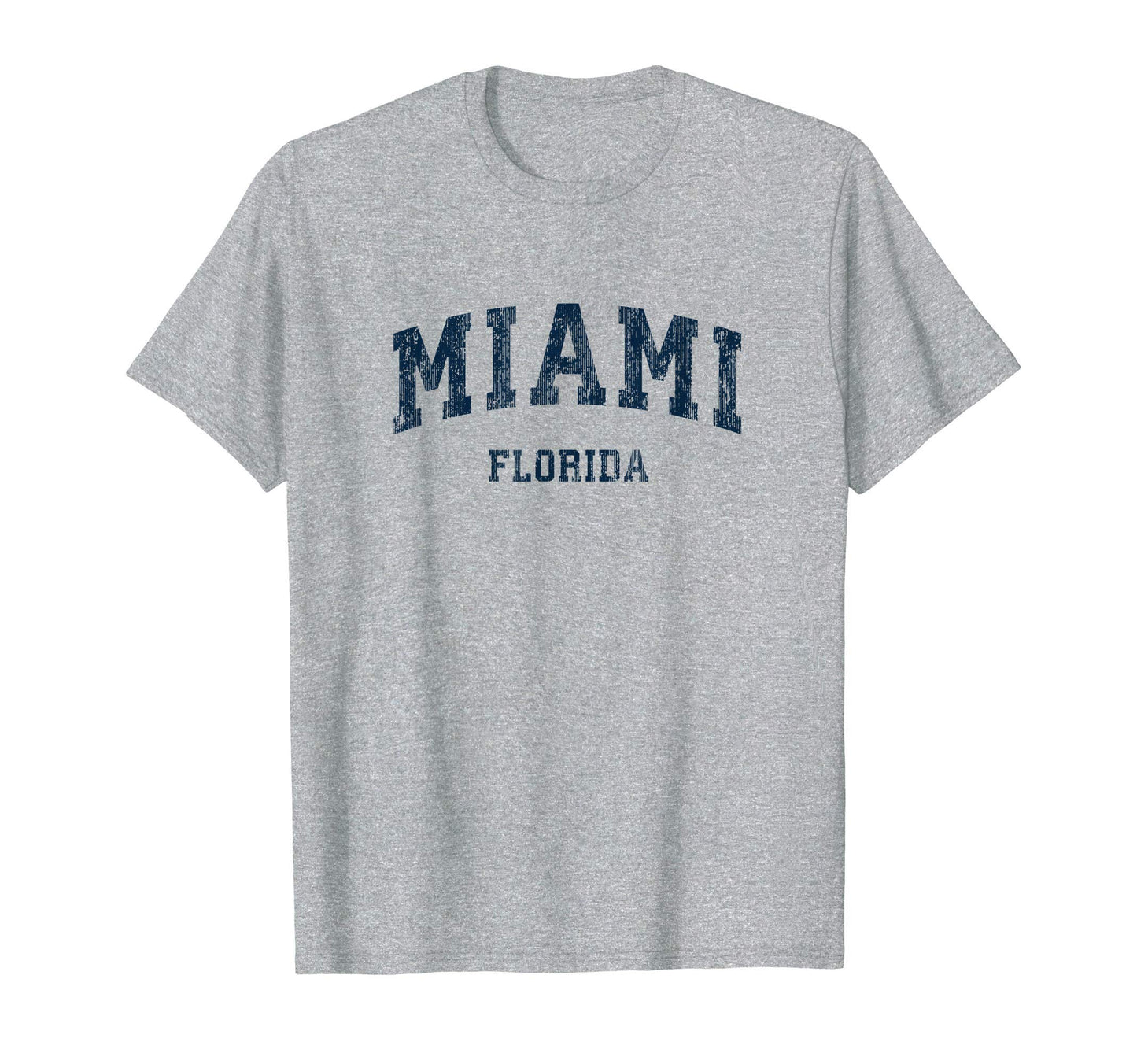 Miami Florida Fl Varsity Sports T-Shirt - Casual Everyday Wear for Adults - T-Shirt, Sweatshirt, Hoodie