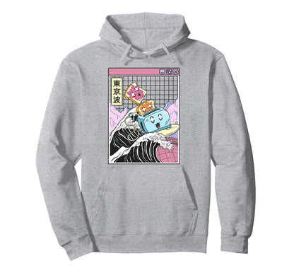 Happy Toaster Jelly Peanut Butter Toast Hoodie - Unique Graphic Unisex - T-Shirt, Sweatshirt, Hoodie