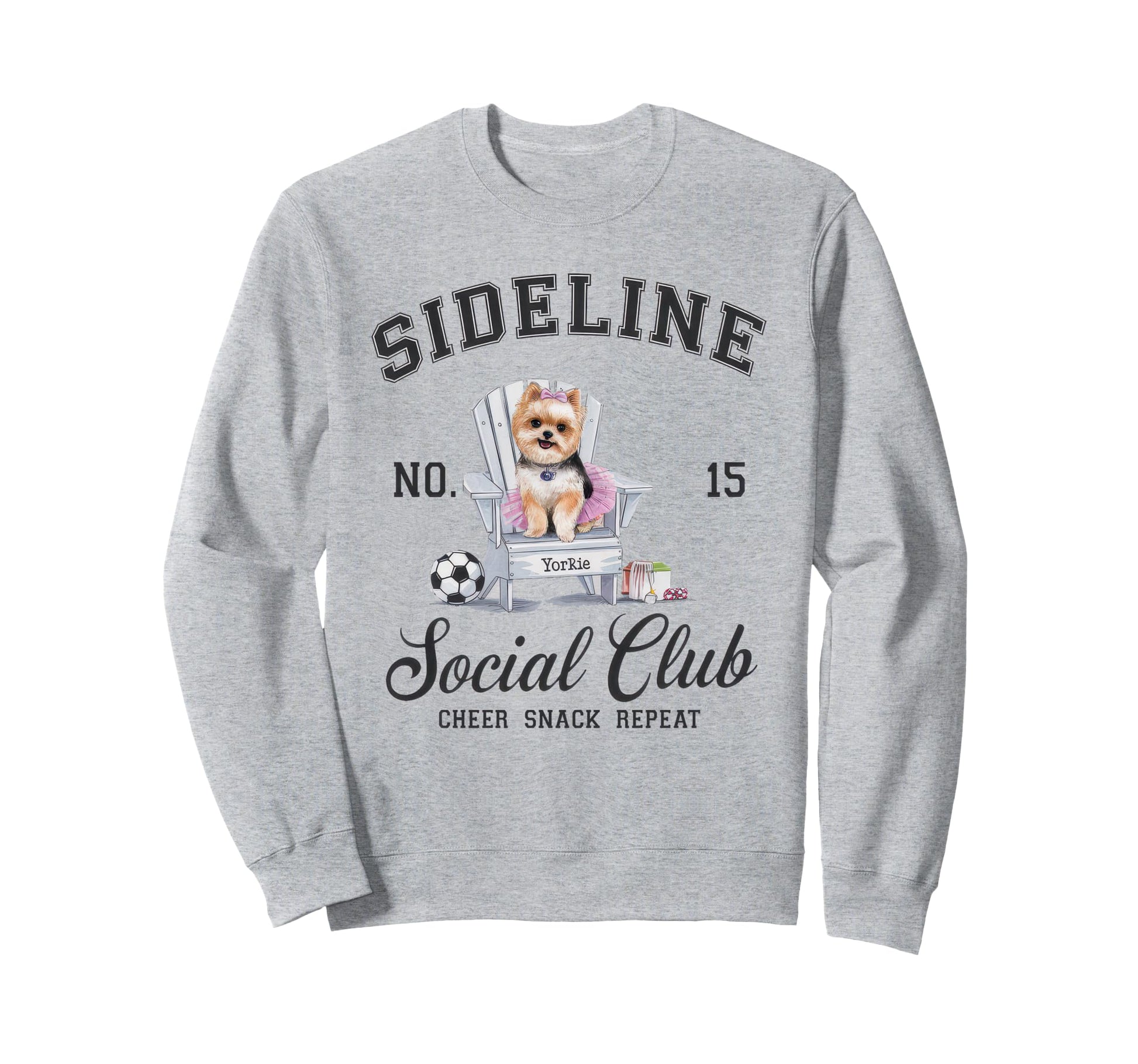 Sideline Social Club Soccer Mom Game Sweatshirt - Graphic Print Men Women - T-Shirt, Sweatshirt, Hoodie
