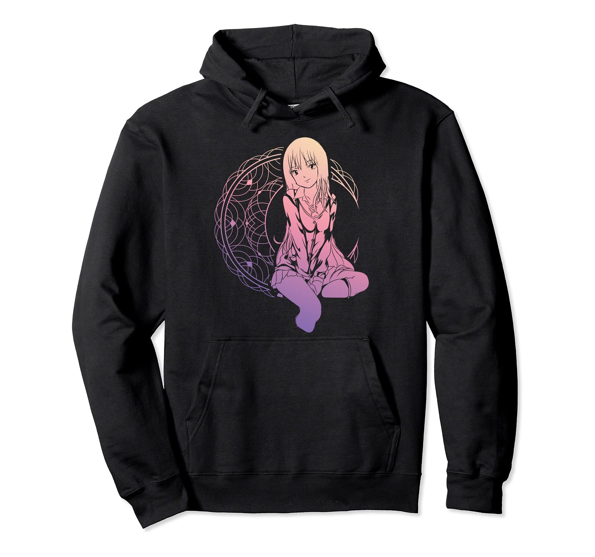 Crescent Moon Anime Otaku Japanese Anime Hoodie - Streetwear Style Unisex - T-Shirt, Sweatshirt, Hoodie