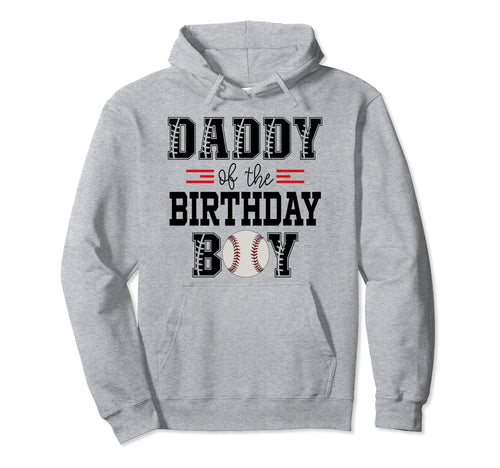 Daddy Birthday Baseball Lover First Hoodie - Minimalist Print for Adults - T-Shirt, Sweatshirt, Hoodie