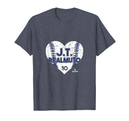 J T Realmuto Heart Baseball T-Shirt - Trendy Graphic Unisex - T-Shirt, Sweatshirt, Hoodie