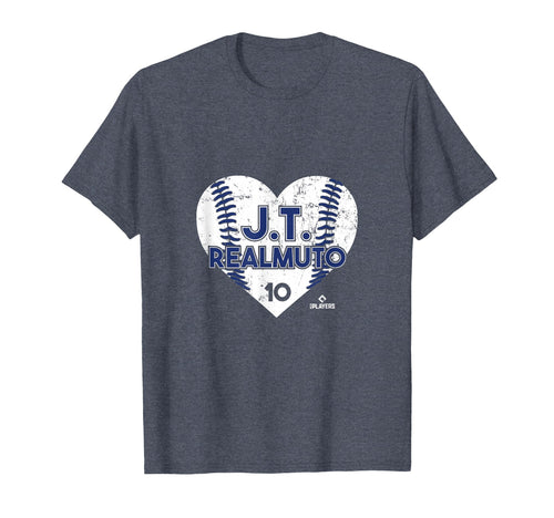 J T Realmuto Heart Baseball T-Shirt - Trendy Graphic Unisex - T-Shirt, Sweatshirt, Hoodie